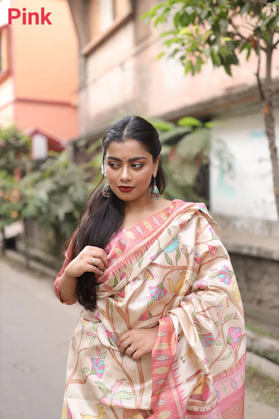 Soft Tussar Silk Sarees